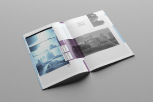 Travel Magazine [TRVL] layout design