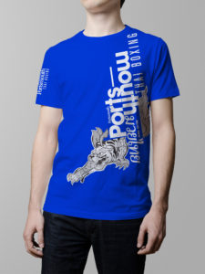 Portsmouth Muay Thai Boxing t-shirt design