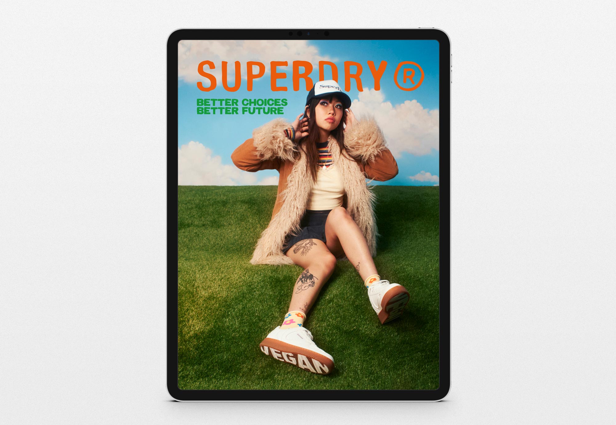 Superdry Sustainability Report design