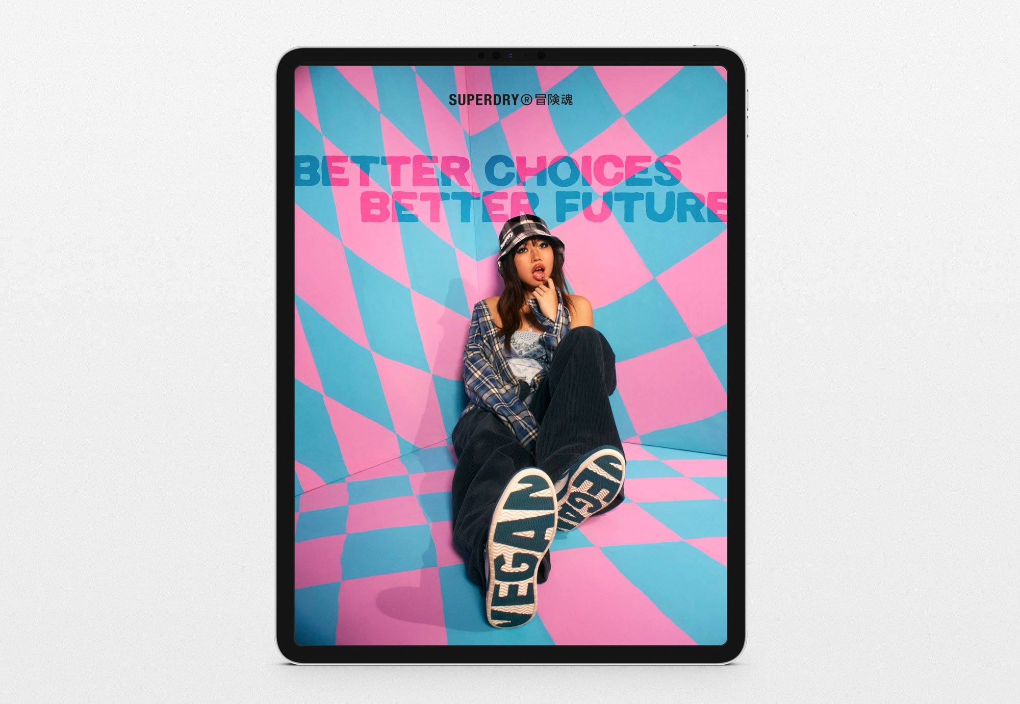 Superdry Sustainability Report design